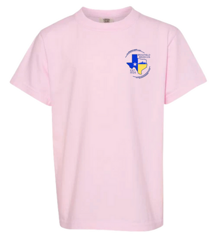 Comfort Colors Pale Pink Bradfield "100 Years" T-Shirt (Youth & Adult)