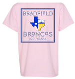Comfort Colors Pale Pink Bradfield "100 Years" T-Shirt (Youth & Adult)