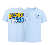 Bronco USA Tee - Chambray