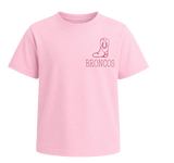 Broncos Cowboy Boot Embroidered Tee