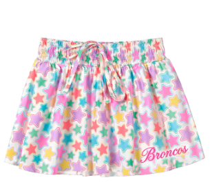 Broncos Happy Stars Butterfly Shorts
