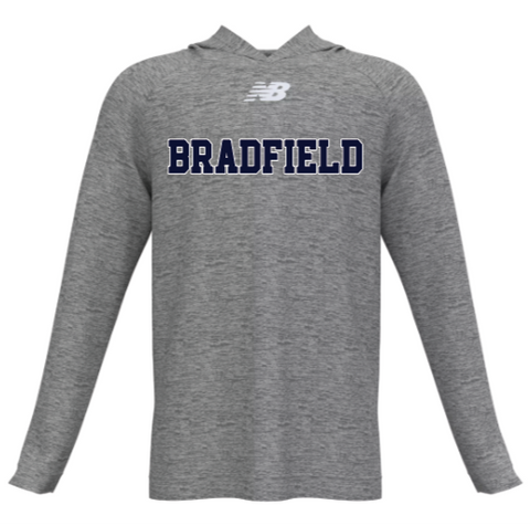 New Balance Grey Dry-Fit Performance Hoodie