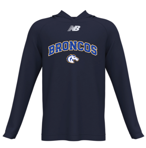 New Balance Navy Dry-Fit Performance Hoodie