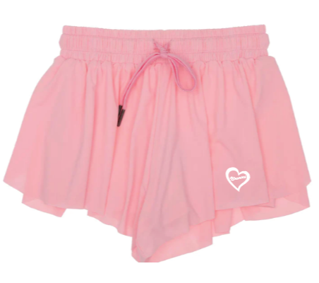 Pink Butterfly Short